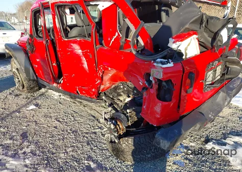 2024 Jeep Wrangler 4-Door Rubicon 4X4 из США, поврежденный, VIN 1C4RJXFG9RW150605